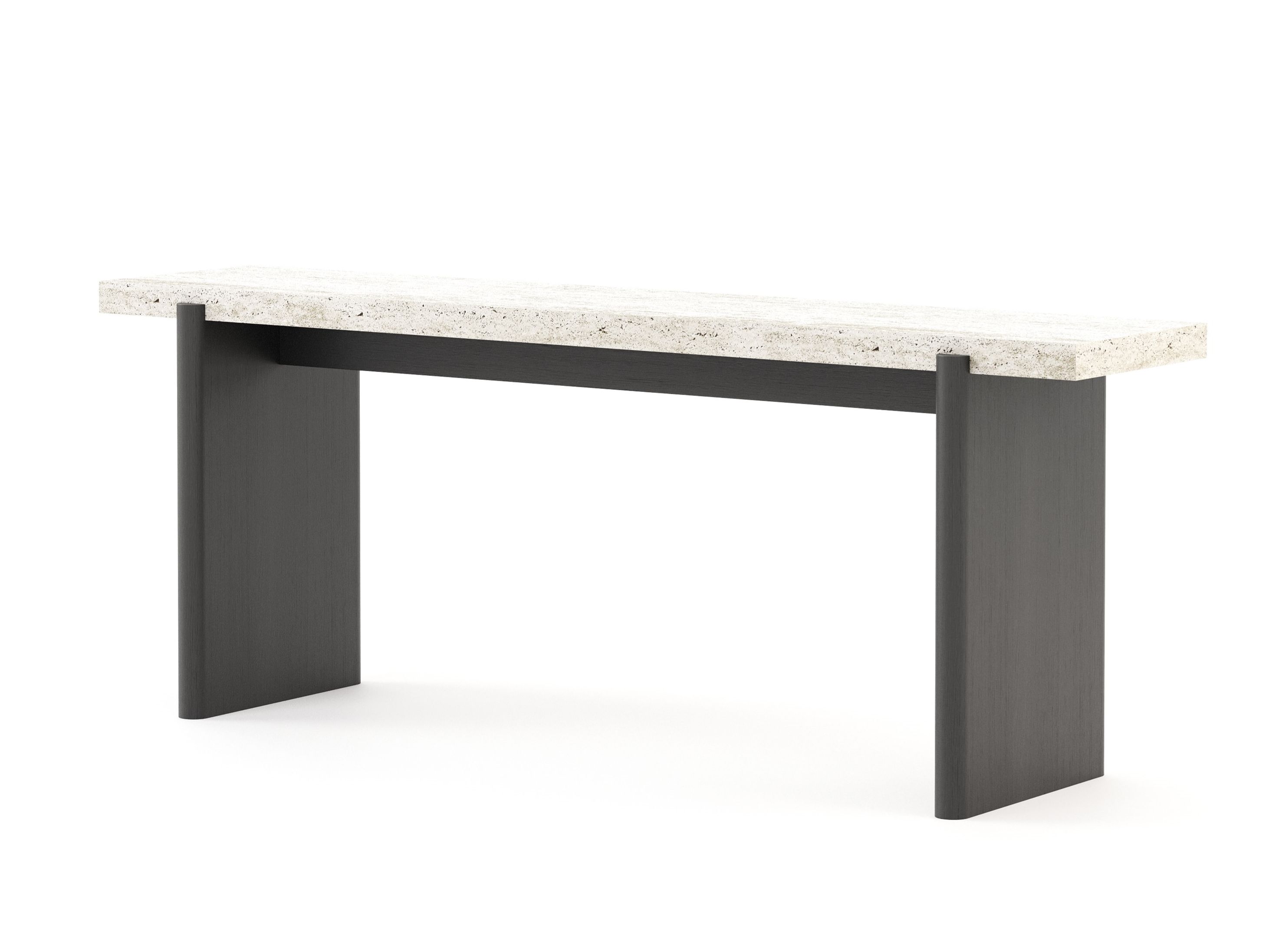 Прямоугольная консоль из грецкого ореха Stylish Club Natur ARCH-00142230 - Вид №13