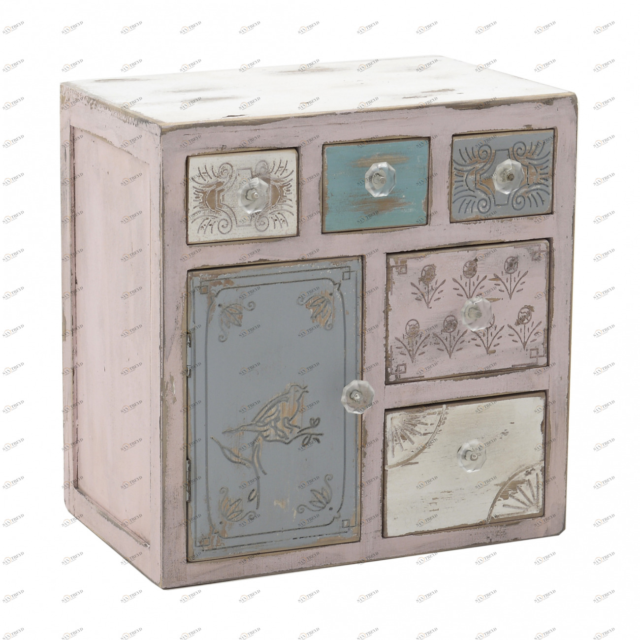 Шкатулка-комод Roty TO4ROOMS  212375 Мультиколор 