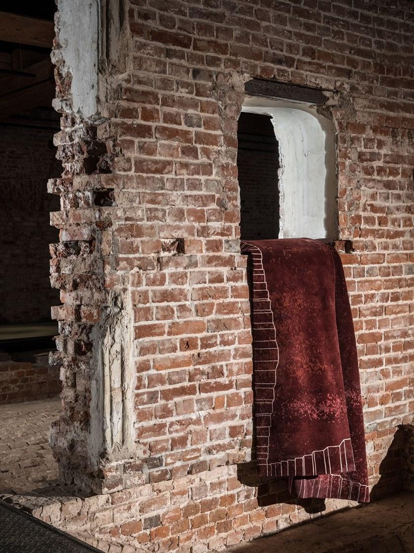 Tapis Rouge Прямоугольный коврик ручной работы La scala Tr1240 - Вид №1