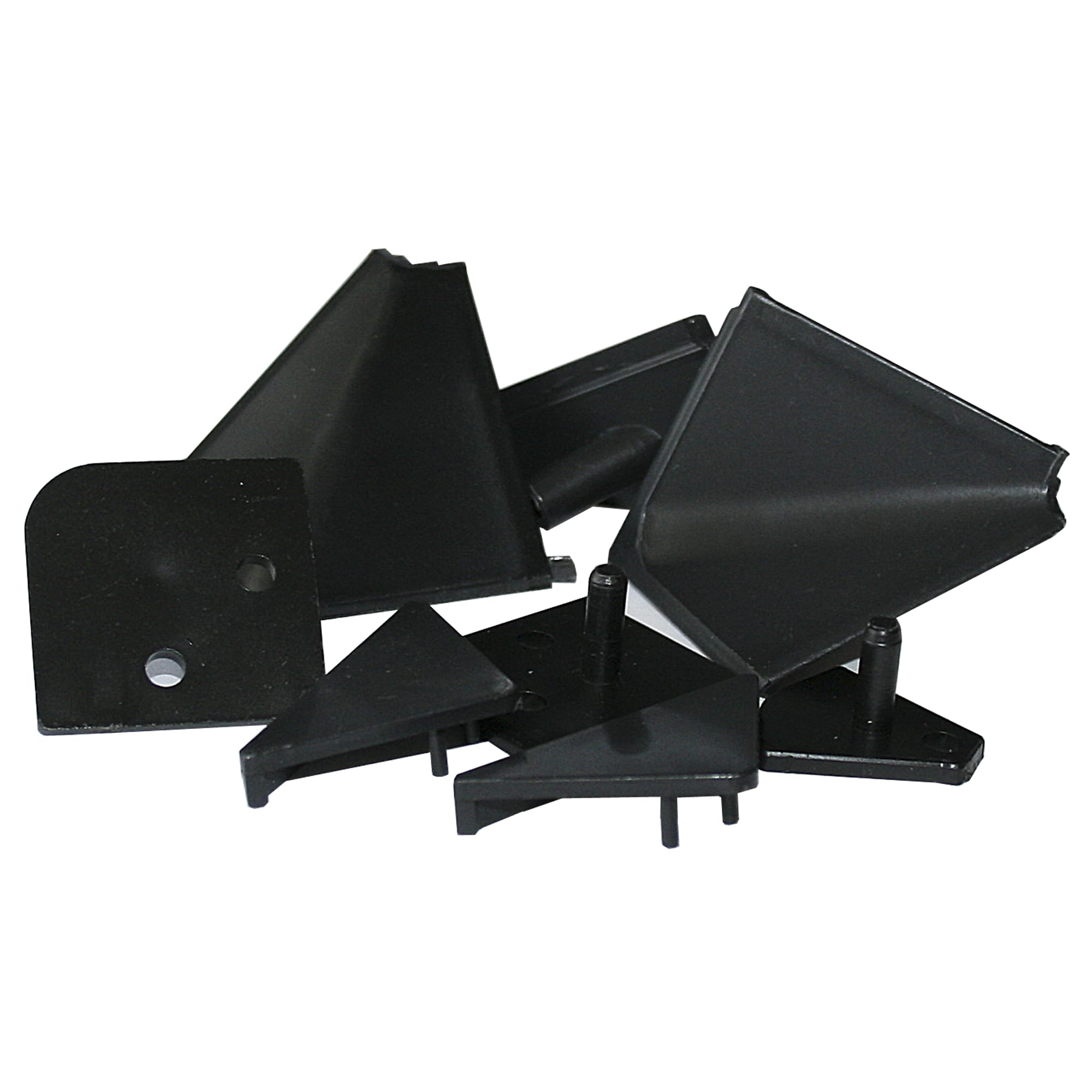 17871531 Заглушки к плинтусу цвет черный, 6 шт Santreyd  - Вид №1