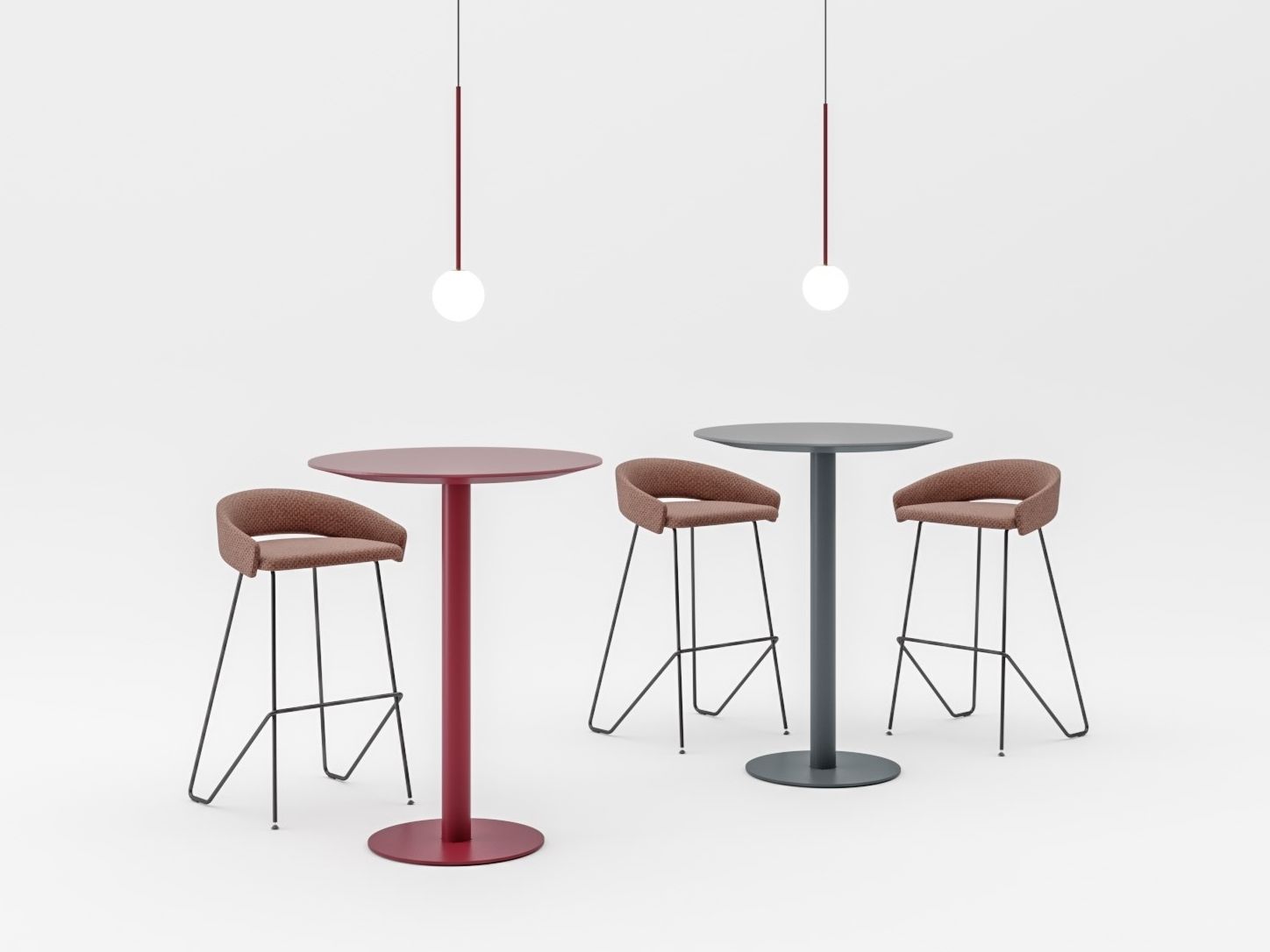 Высокий круглый стол для контракта PROF ARCH-00100318 - Вид №1