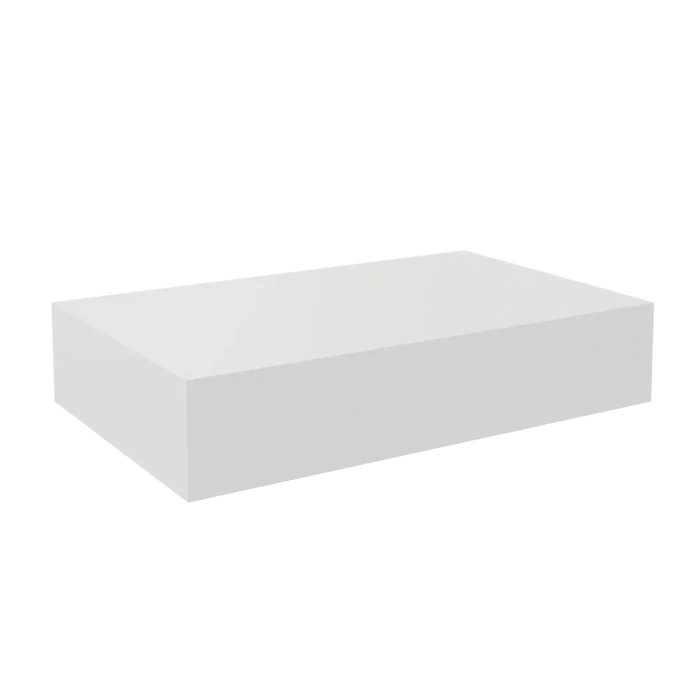 Полка мебельная Spaceo White 40x25x8 см МДФ цвет белый 82877513 STLM-2183321  - Вид №6