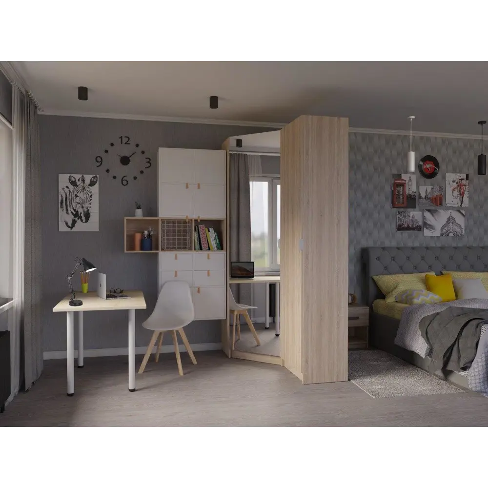 SPACEO Стеллаж «Куб» — модульная система хранения на 3 секции 82731880 STLM-0034871 - Вид №7