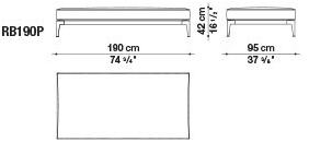 B&B Italia Outdoor 3-х местный тканевый садовый диван Ribes sun-id-1376958 - Вид №13