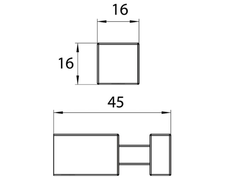 1875 001 02 Вешалка/крючок Emco Liaison Santreyd - Вид №1