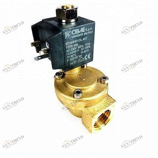 Клапан соленоидный CEME 87 нормально открытый 3/8" 220В 8713