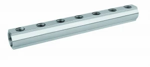 Carlo Poletti C3900011Q Коллектор сборный с расходомерами. 6 ответвлений, межосевое расстояние 50 мм, 0-6 л/мин.