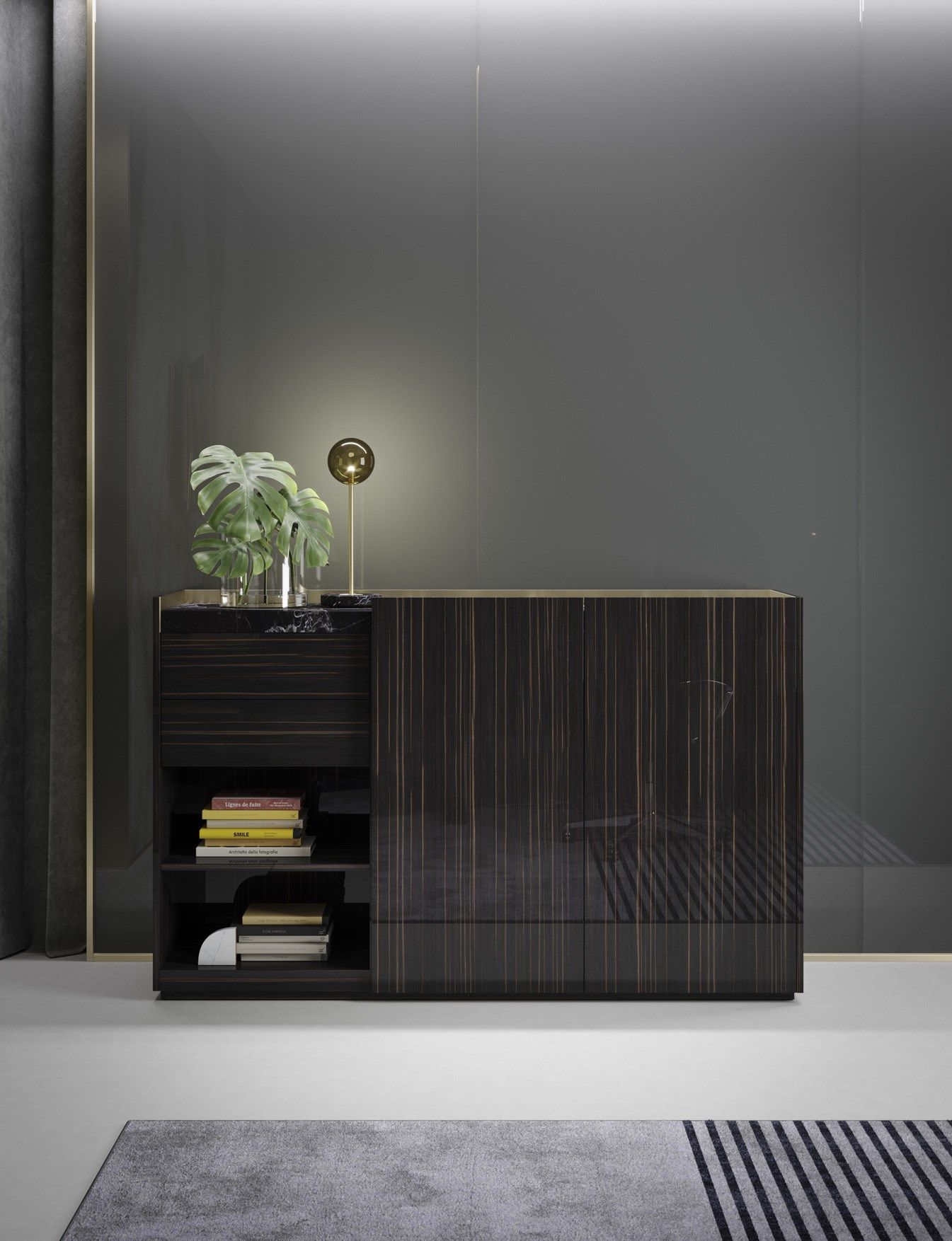 Деревянный офисный шкаф с распашными дверями PROF Block 2.0 ARCH-00054401 - Вид №10