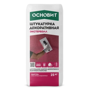 Штукатурка декоративная Основит Экстервэлл OM-2.0/1 WC 25 кг
