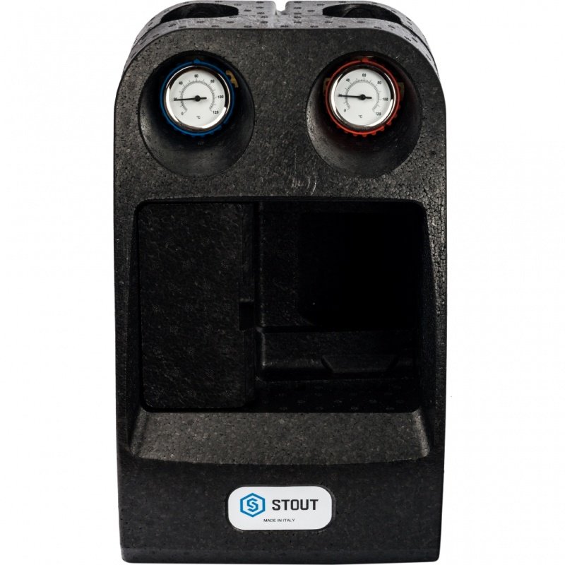 Насосная группа STOUT с прямым контуром 1"1/4 без насоса в теплоизоляции SDG0001003201 - Вид №6