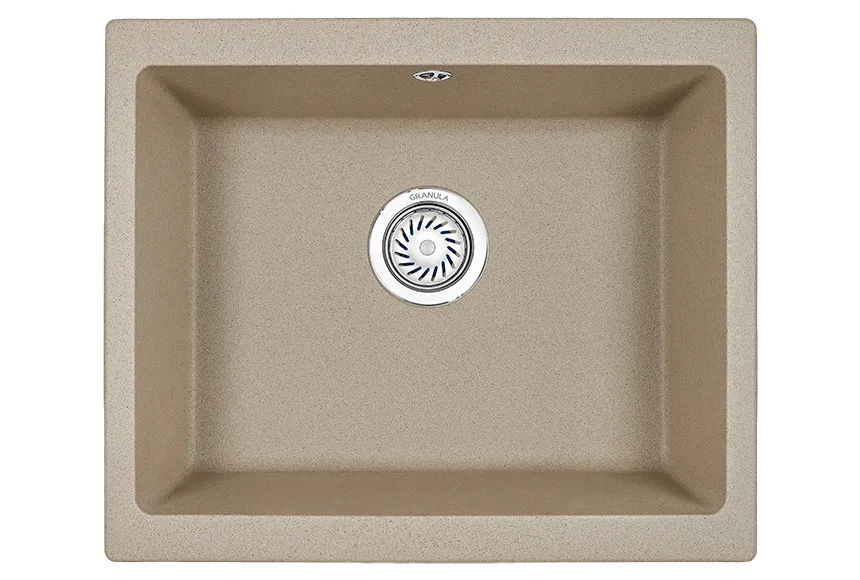 5551, ПЕСОК, кухонная мойка, кварц GRANULA 5551-ST210 - Вид №1