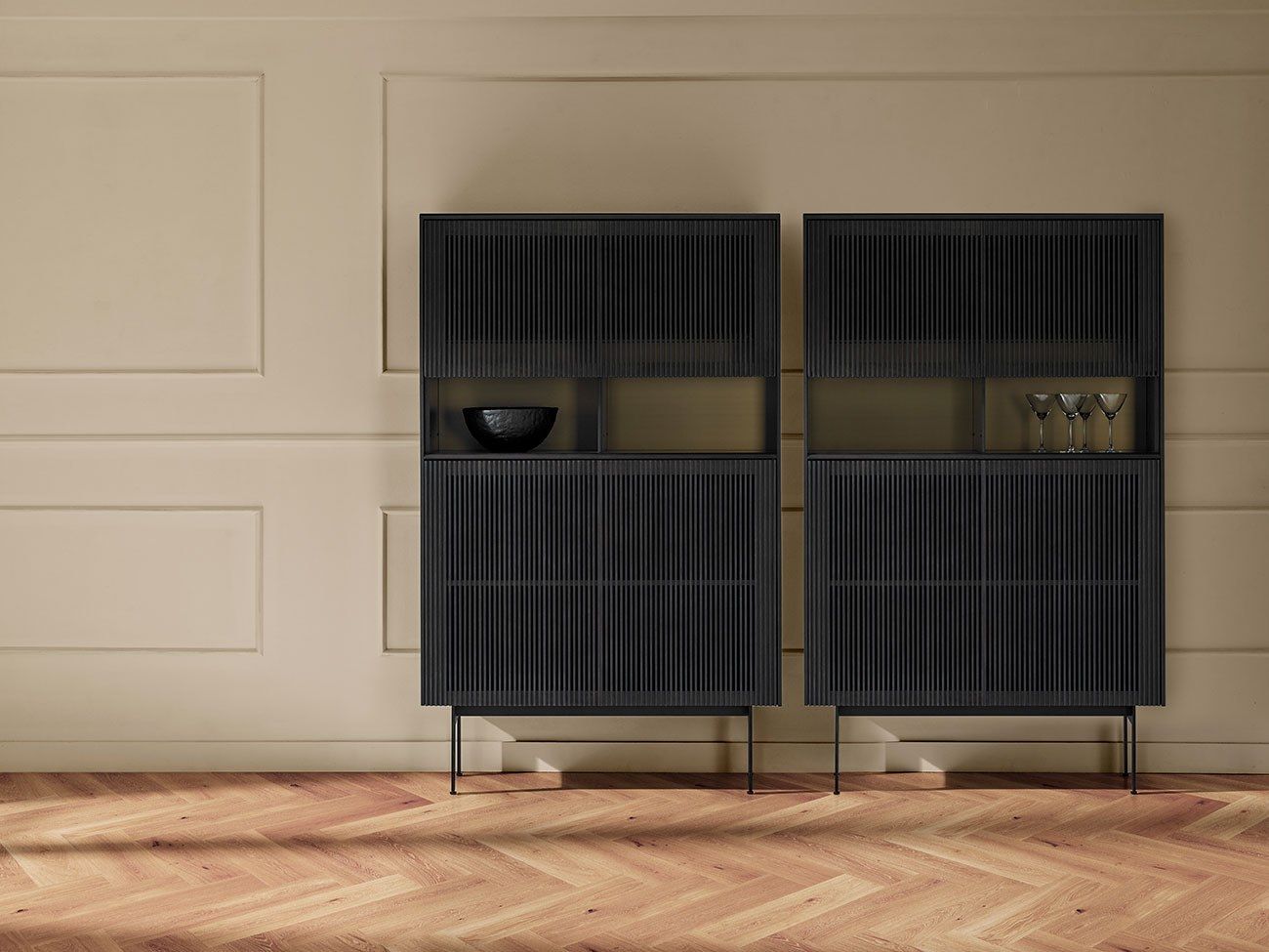 Деревянный шкаф с распашными дверцами Punt Malmö ARCH-00066613 - Вид №12