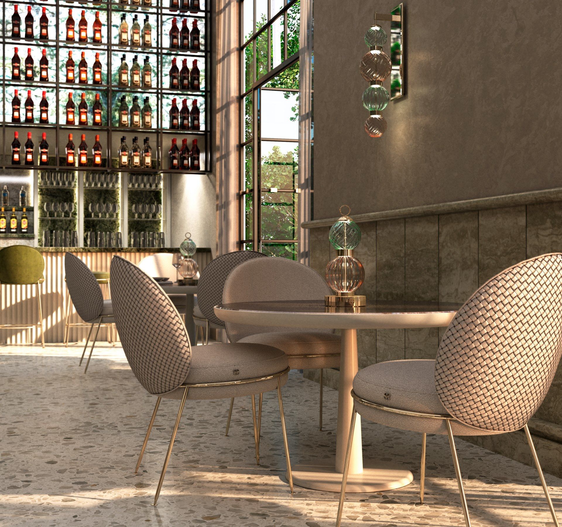 Светодиодная настольная лампа Pyrex®с батарейным питанием Sicis Drop ARCH-00051824 - Вид №7