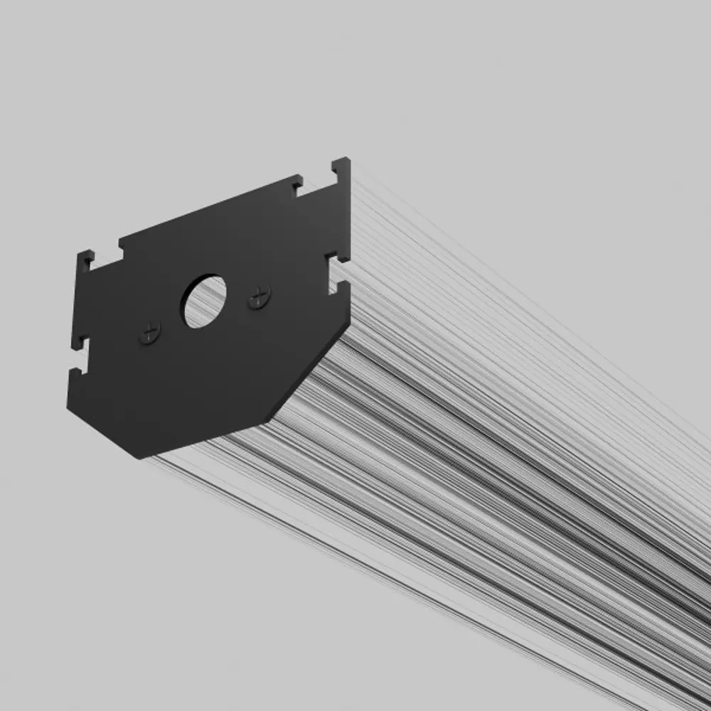 Заглушка шинопровода Elektrostandard Slim Magnetic 85204/00 цвет черный 2 шт STLM-2111218 - Вид №2