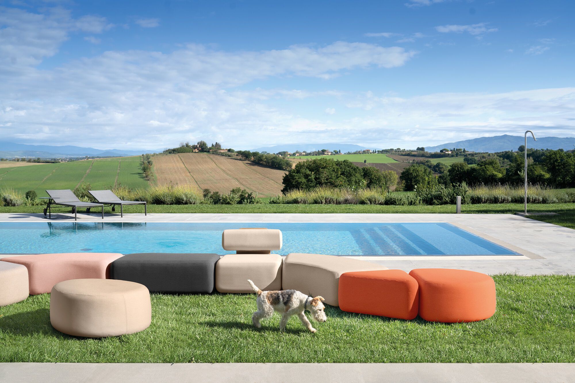 Модульный тканевый диван Quinti Sedute Grand Tour ARCH-00080557 - Вид №7