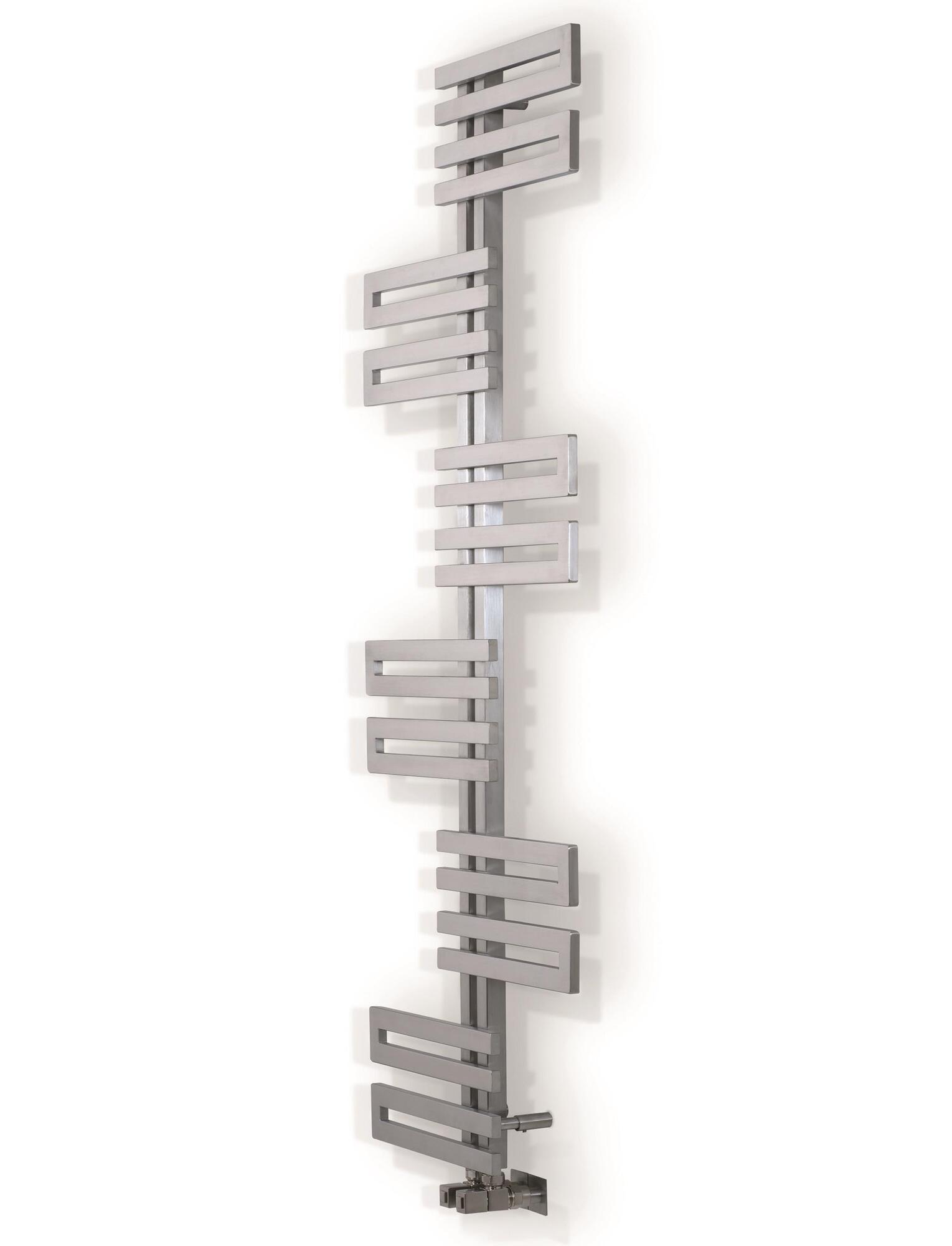 Полотенцесушитель Hammam ORCA Stainless steel  комбинированный; электрический или водяной Сталь  - Вид №41