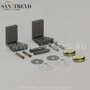 VA013OR Напольный крепежный элемент для унитазов и биде см золотистый Globo ACCESSORIES Италия