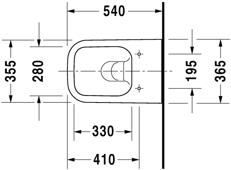 2222090000 Подвесной унитаз настенный Белый Duravit Happy D.2 Германия - Вид №4
