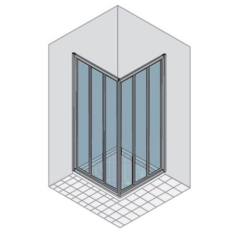 MUED3 Quadra collection Душевая кабина DUKA 45247 - Вид №1