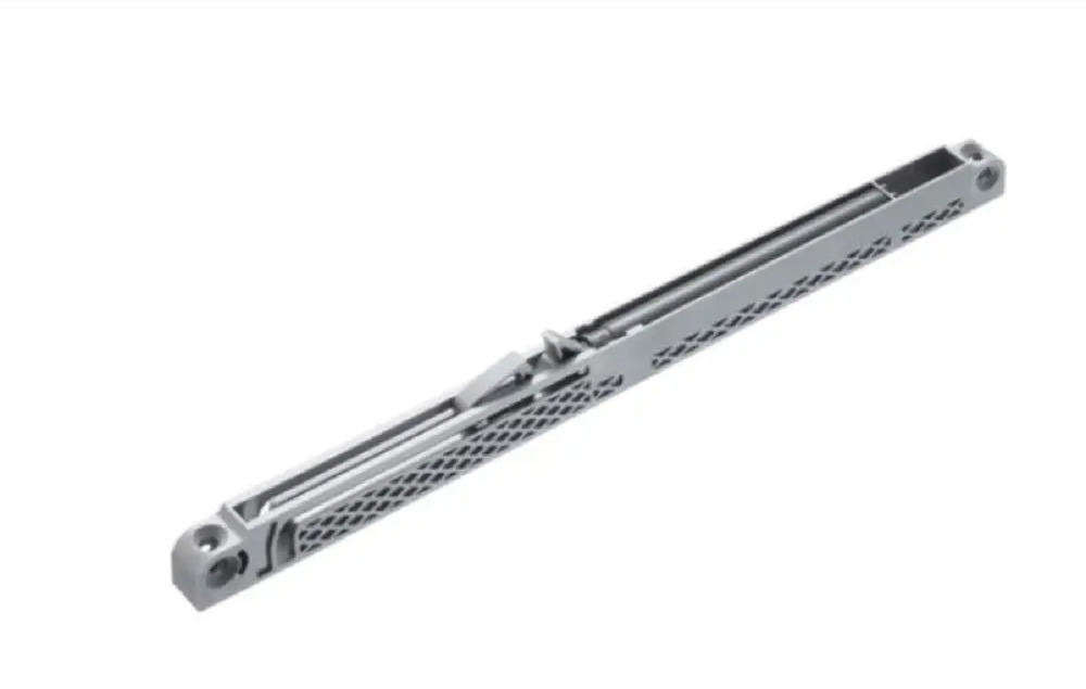 91702600 Демпфер Titusoft BB 973-0R60-380-K2 серый (для дерев. ящиков с шариковыми направляющими) STLM-1007849