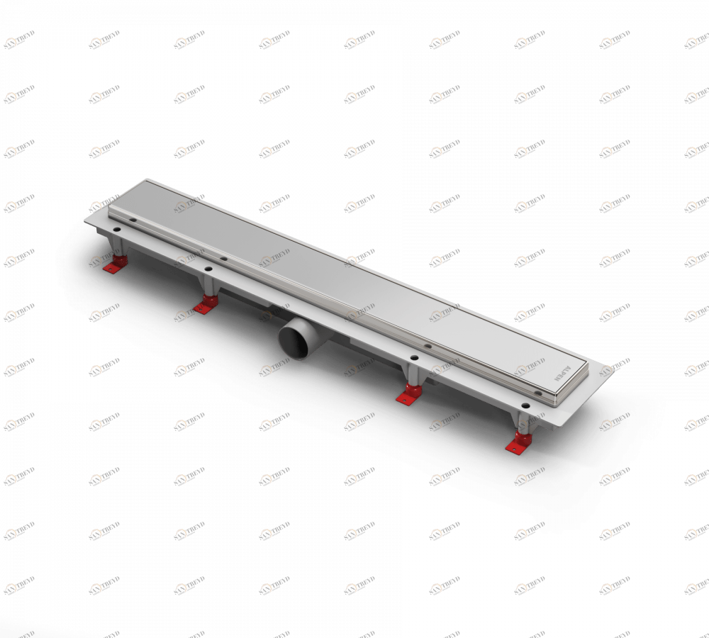 Водоотводящий желоб ALPEN Klasic/Floor ALP-1050/50KN с рамкой 