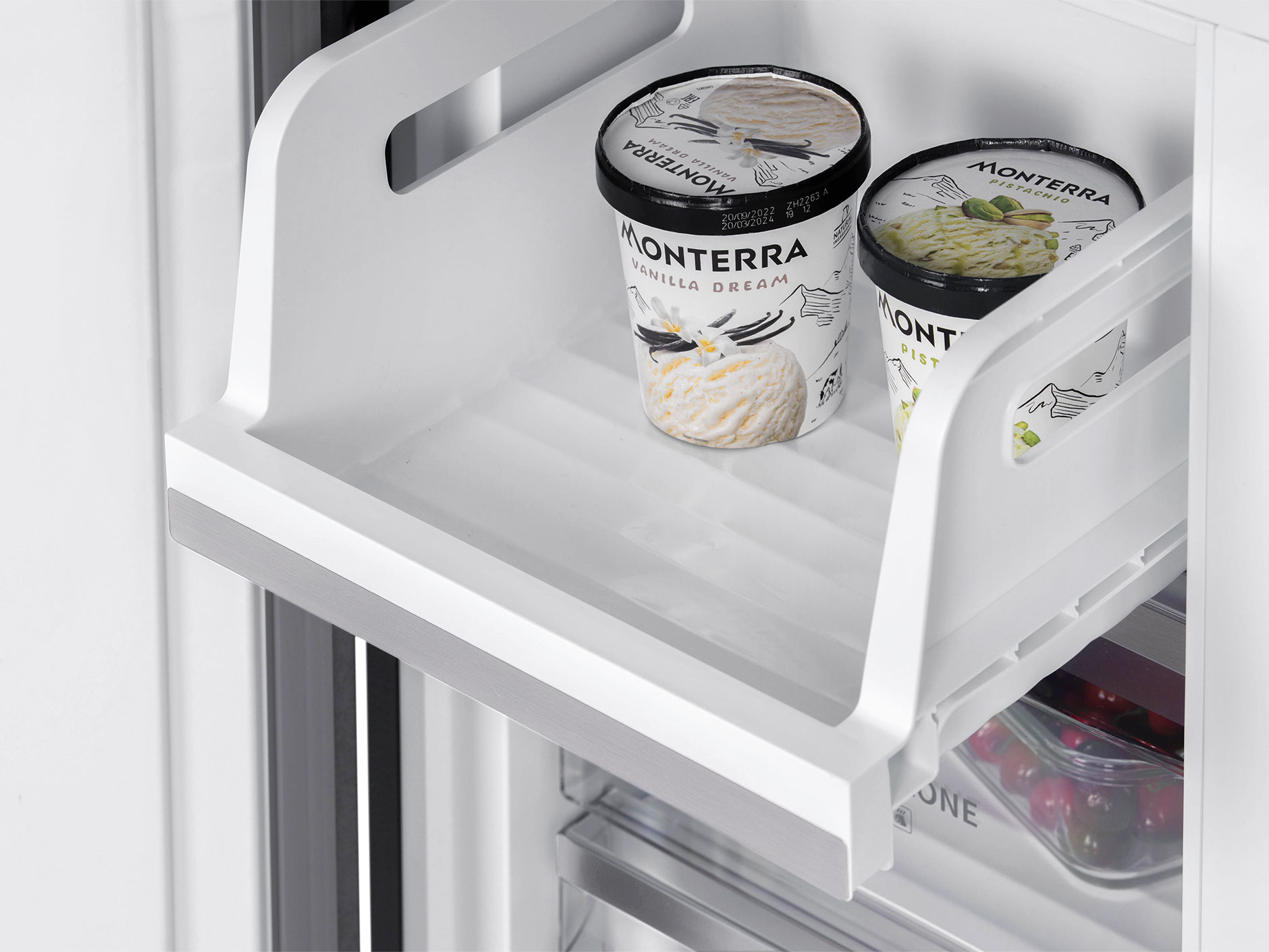 9168750 Холодильник многодверный   HIBERG RFQ-600DX NFGW inverter белый STDN-0134165 - Вид №12