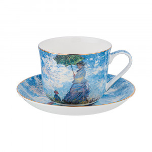 104-659 Посуда фарфоровая Чайный набор 500 мл Дама с зонтиком Lefard