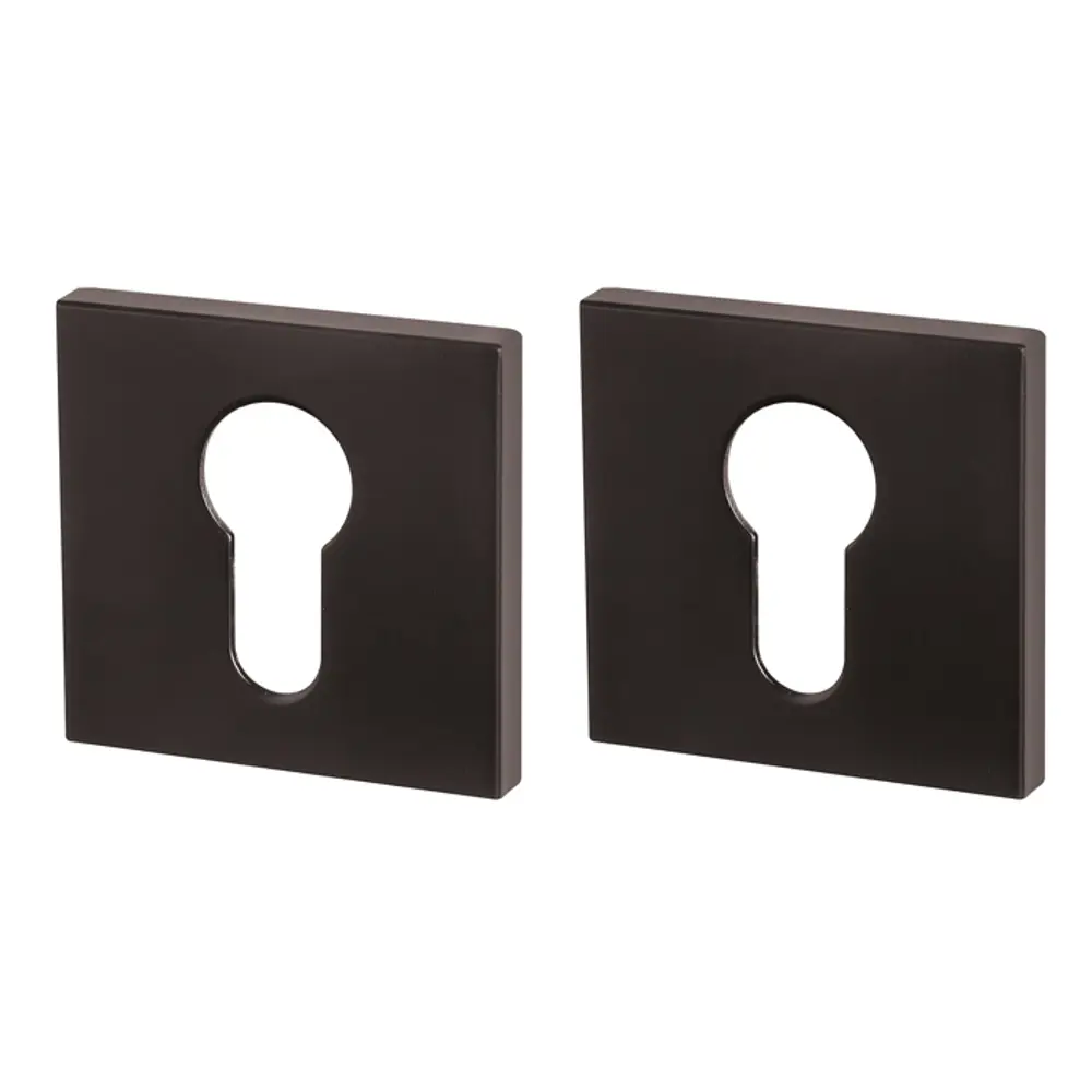 Накладка под цилиндр Armadillo ET.K.USS52 BL-26, ЦАМ, цвет черный STLM-2032467