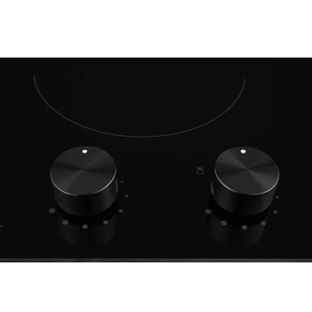 Стеклокерамическая варочная панель Zugel ZEH290C 29x5.2x52 см 2 конфорки цвет серый STLM-2200591 - Вид №2