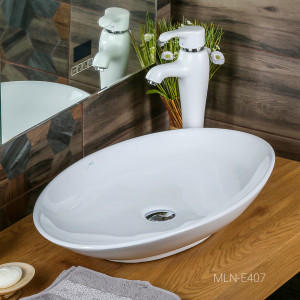 Накладная раковина melana mln-e407