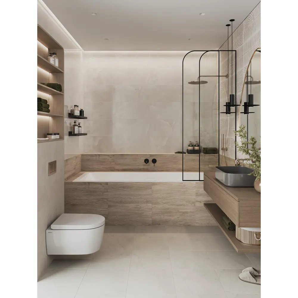 Настенная плитка Dubai 04 30x60 см 1.44 м² матовая цвет бежевый Santreyd STLM-2018249 - Вид №5