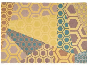 Toulemonde Bochart Прямоугольный шерстяной коврик с рисунком Access