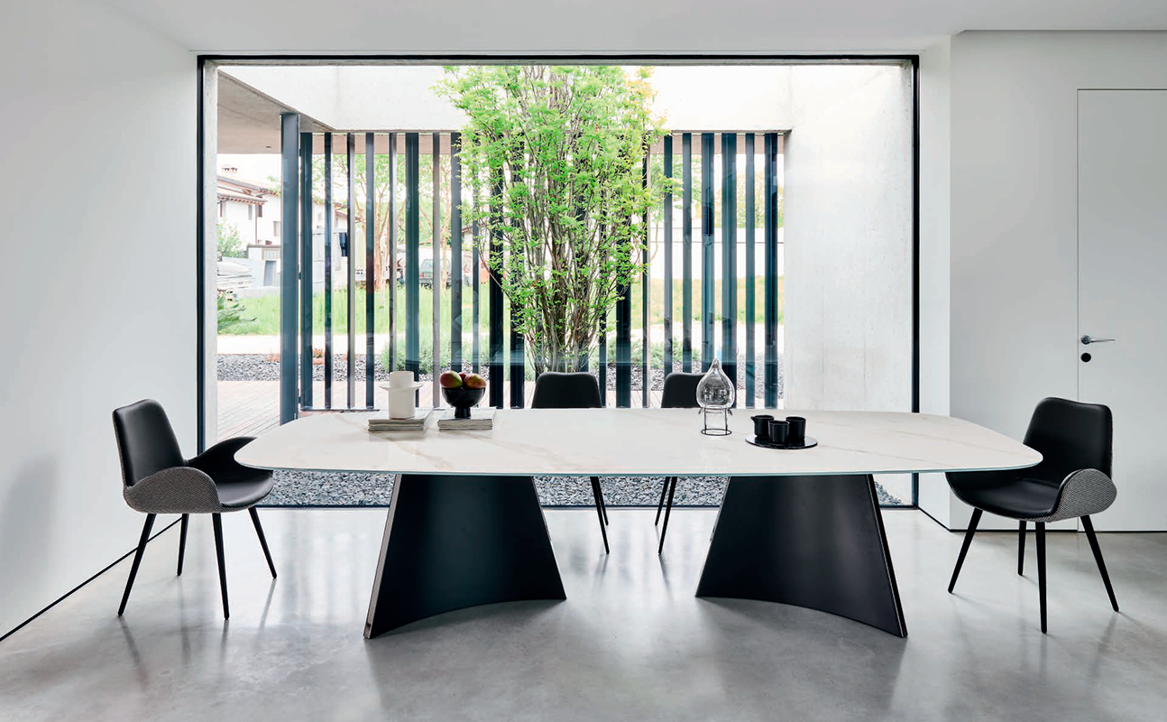 Стол  MIDJ CONCAVE 300x120 Botte 