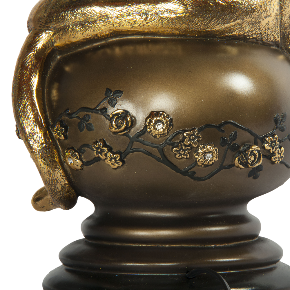 32077,34051 Настольная лампа Агнесса Маргарита Персик BOGACHO 4627138210833, 4627138151662 - Вид №8