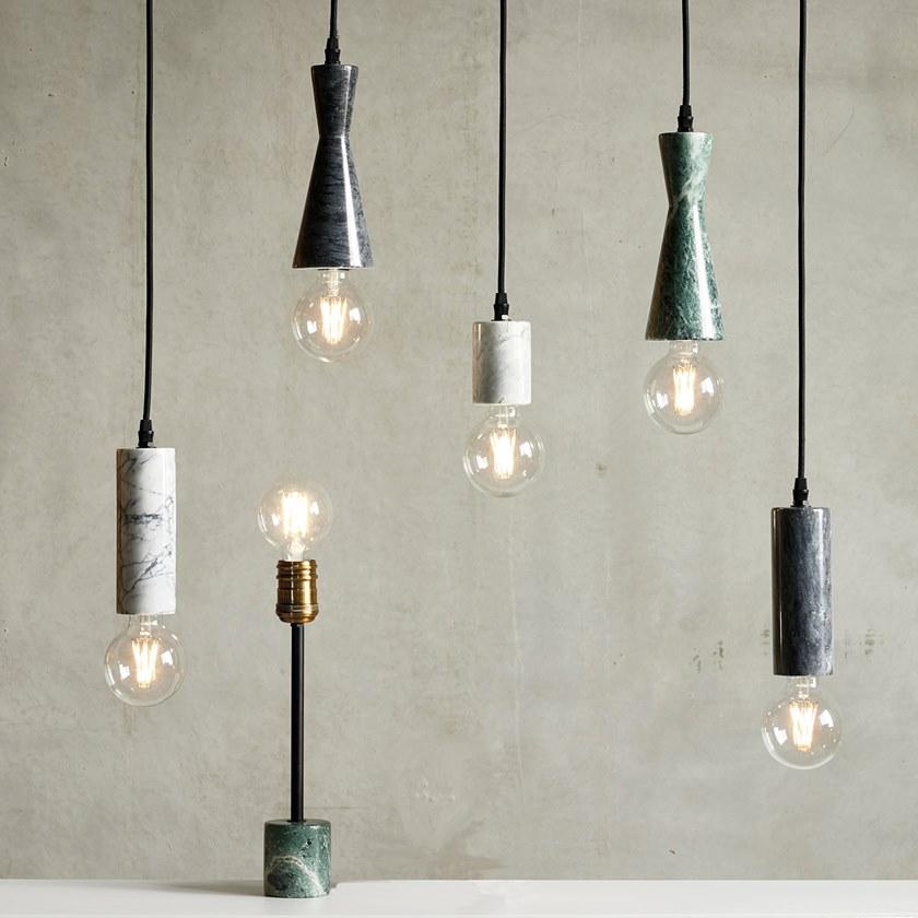 Market Set Подвесной светильник из мрамора Mineral 651263 / 651264 - Вид №4