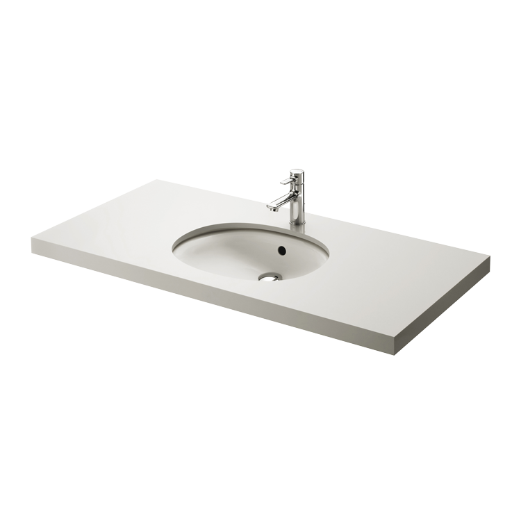 LW764Y#XW Накладная раковина под столешницу  прямоугольная TOTO 