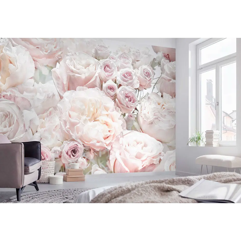 Фотообои «Весенние розы» бумажные 368x254 см 8-976 Komar STLM-2148811 - Вид №2
