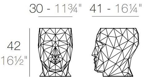 VONDOM Дизайнерский садовый стул Adàn y eva sun-id-1402140 - Вид №6