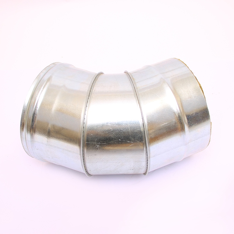 Сэндвич-колено 135" Ferrum Ф130х200 оцинкованная сталь (430/0,5мм) FD07130N4FC - Вид №2