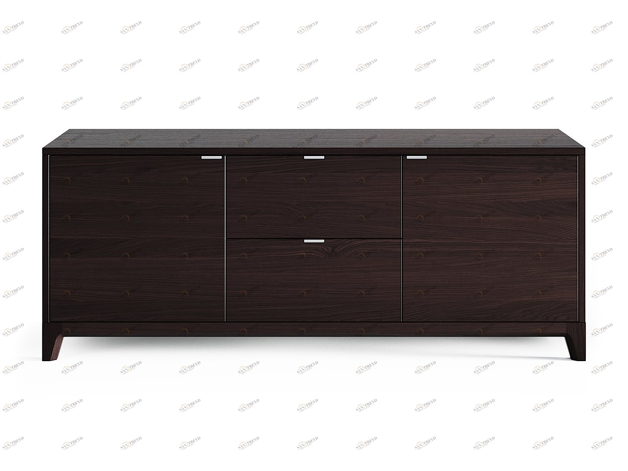 Тумба под телевизор с ящиками венге Case THE IDEA  210254 Венге 