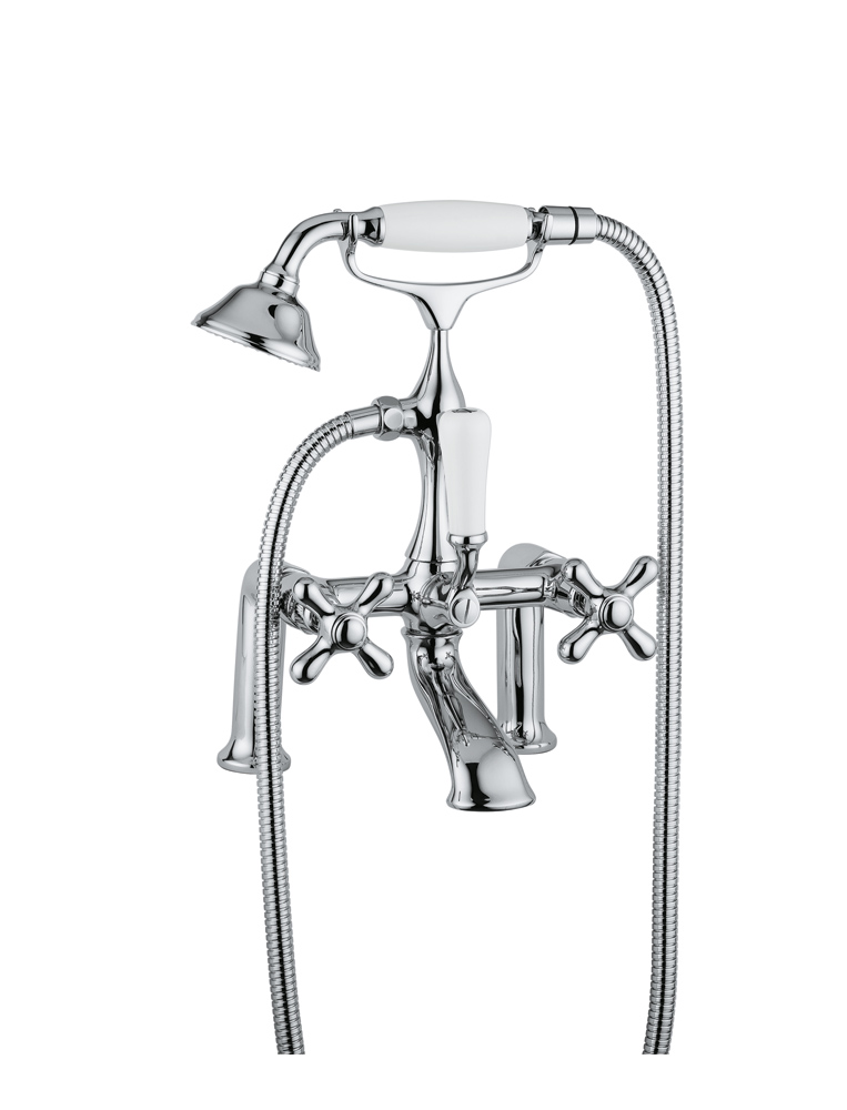 0301/4/C Bellosta Rubinetterie ВАННАЯ ГРУППА С ФИТИНГАМИ ДЛЯ КРАЯ ВАННЫ ROMINA