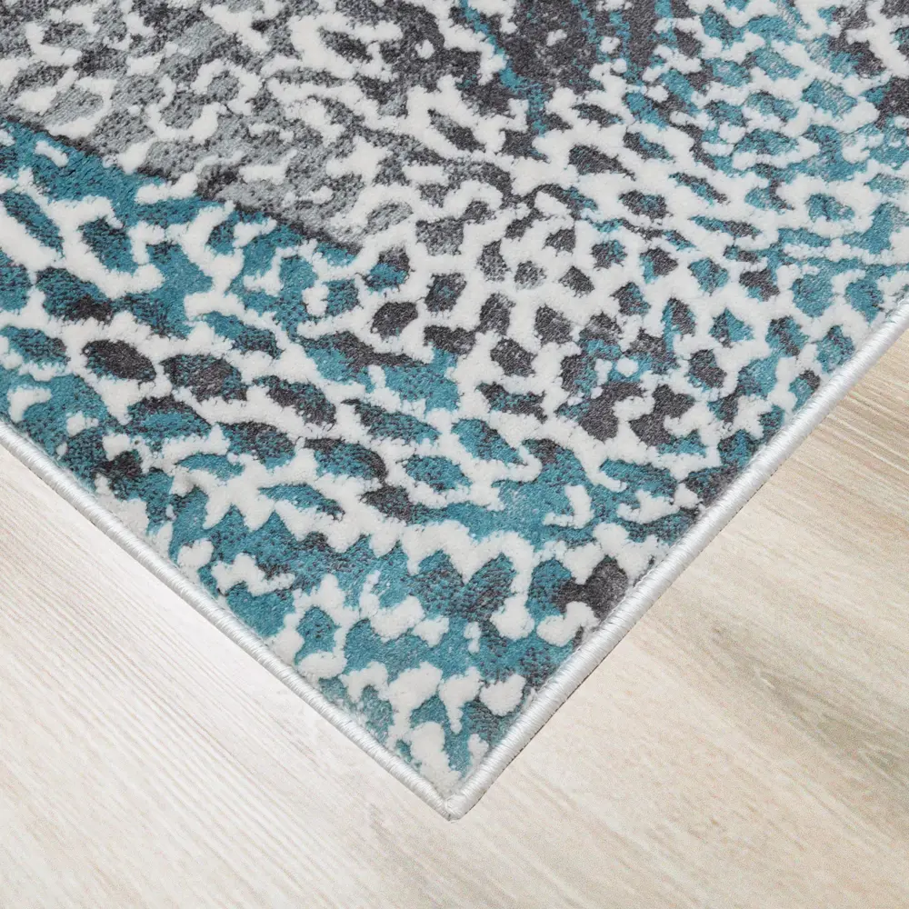 Ковер полиэстер Берлино 1601 L 160x235 см цвет бирюзовый CTIM STLM-2180317 - Вид №2