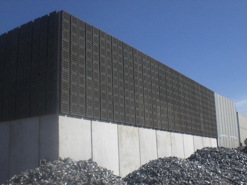 Edil Leca Infrastrutture Самоустойчивый звукопоглощающий и звукоизоляционный барьер sun-id-1386502 - Вид №1