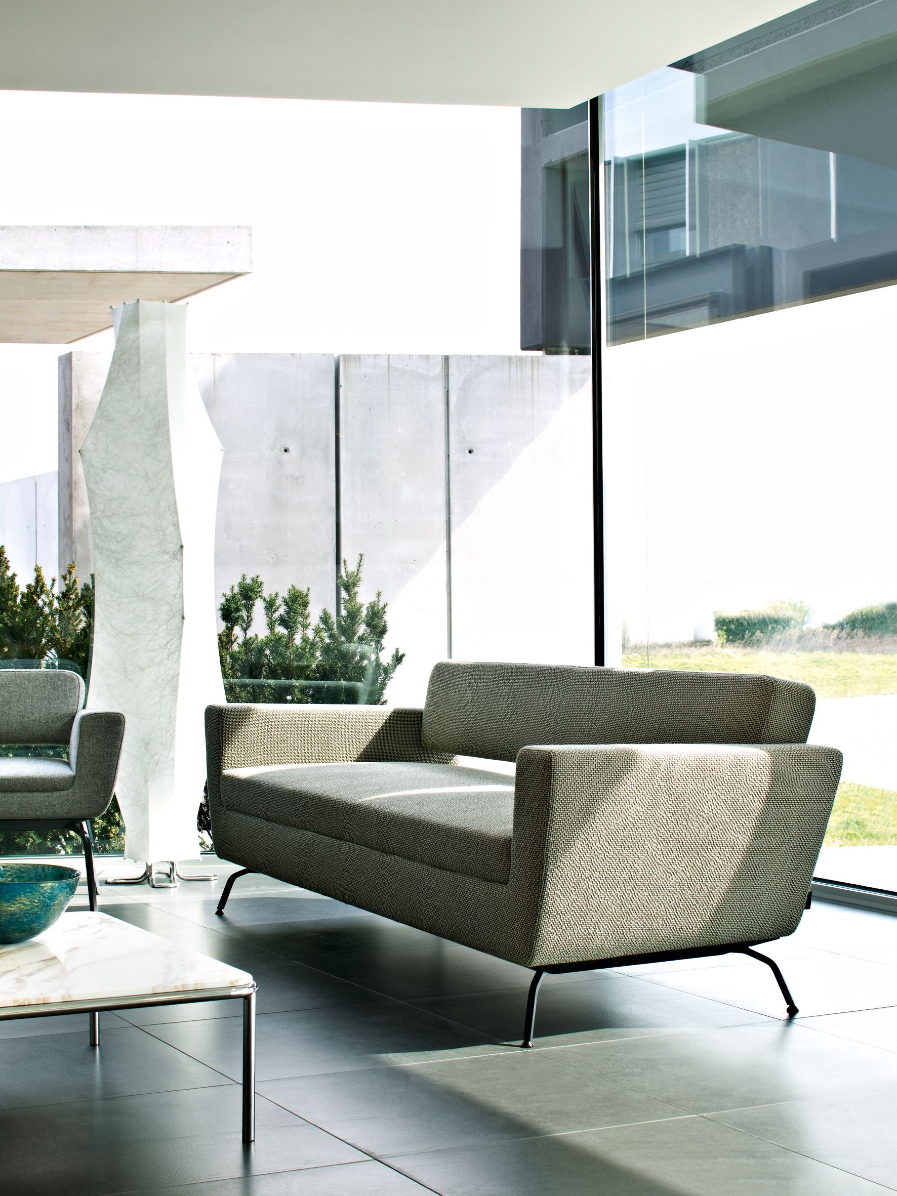 3-местный тканевый контрактный диван La Cividina Serie_50 ARCH-00031776 - Вид №3