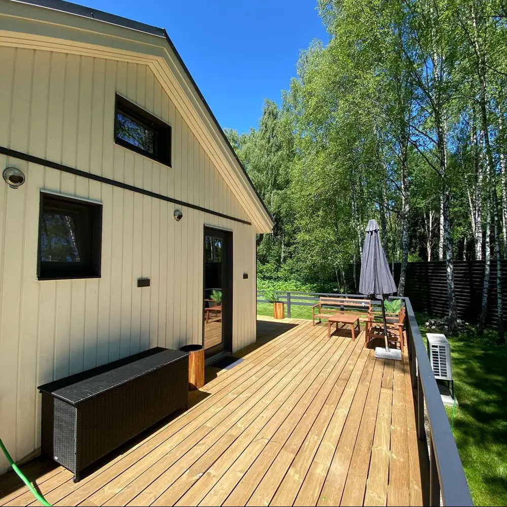 Террасная доска РУСШПАЛА с двусторонней поверхностью 32×90×2000 мм 84180734 STLM-0046987 - Вид №8