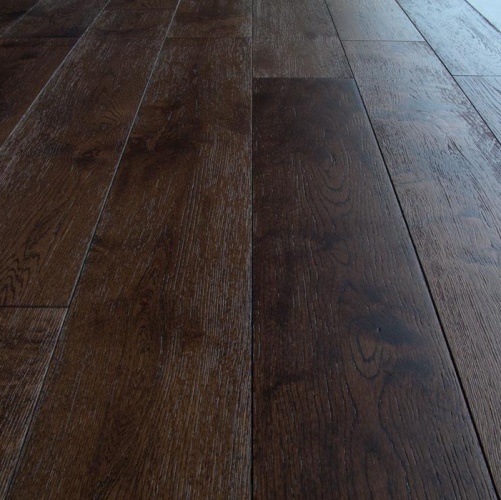 Массивная доска Magestik floor С покрытием Бренди () (300-1800)x150x18мм Дуб с брашью (Текстурированная) 300-1800х150 мм MGK Magestic floor 2600300192 - Вид №8