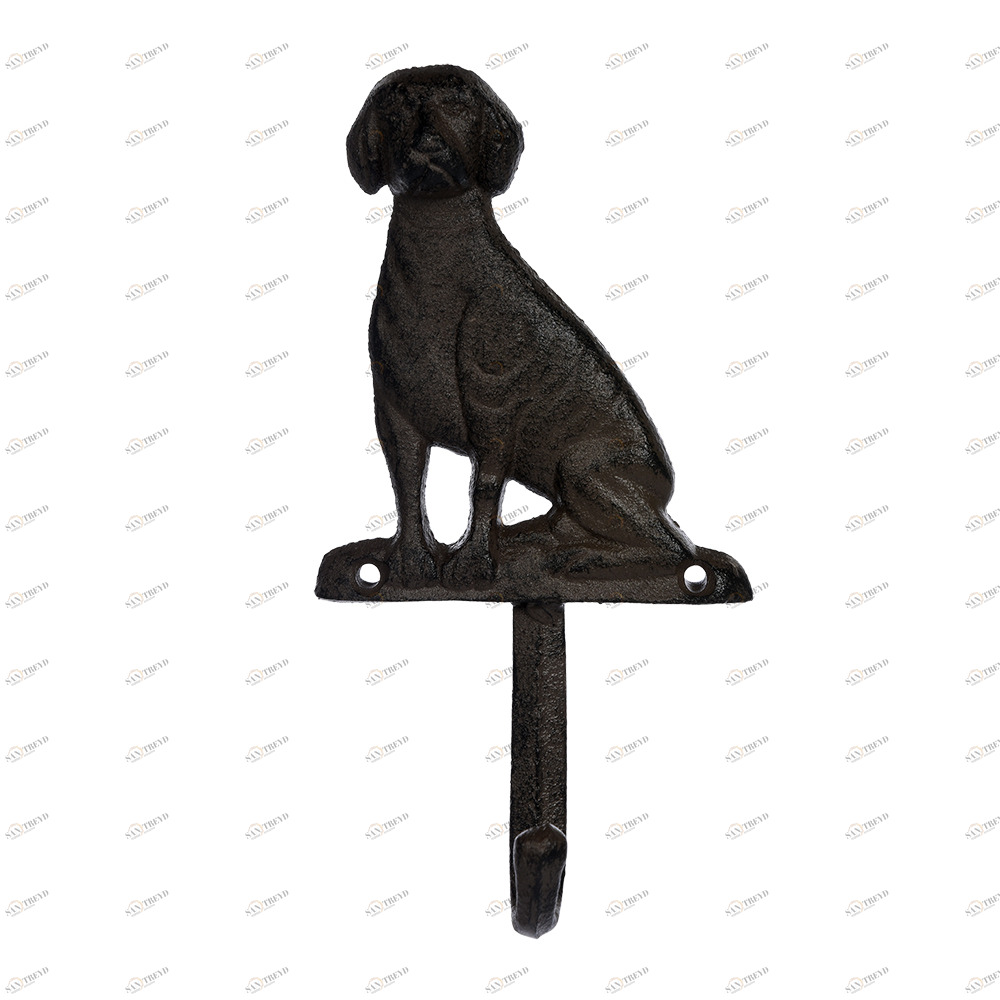 Крючок настенный черный 16,5 см "Собака" BLUMEN HAUS СОБАКИ, ЖИВОТНЫЕ 00-3971619 Черный 