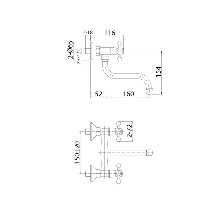 DUPSB1M09 Смеситель для ку*ни * Milardo Duple  - Вид №2