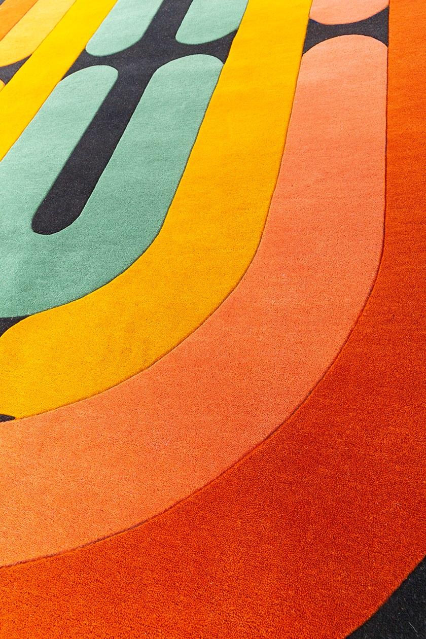 Diacasan Edition Овальный коврик ручной работы из шерсти Christian signorel sun-id-1369522 - Вид №7