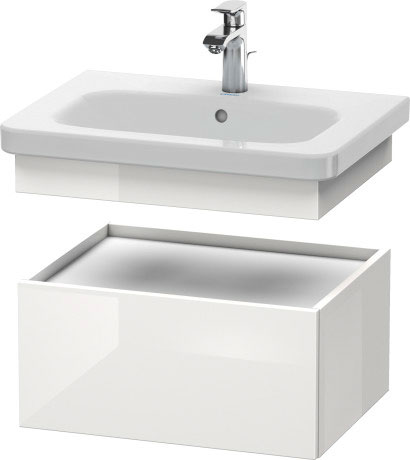 DS628004949 DuraStyle Шкафчик Графит матовый, декор Duravit - Вид №2